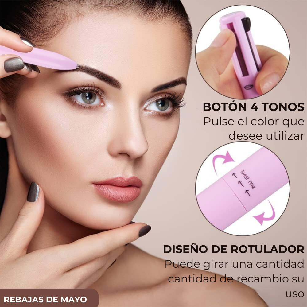 Lápiz de Maquillaje 4 en 1 Efecto "Buena cara" l BeautySlim™