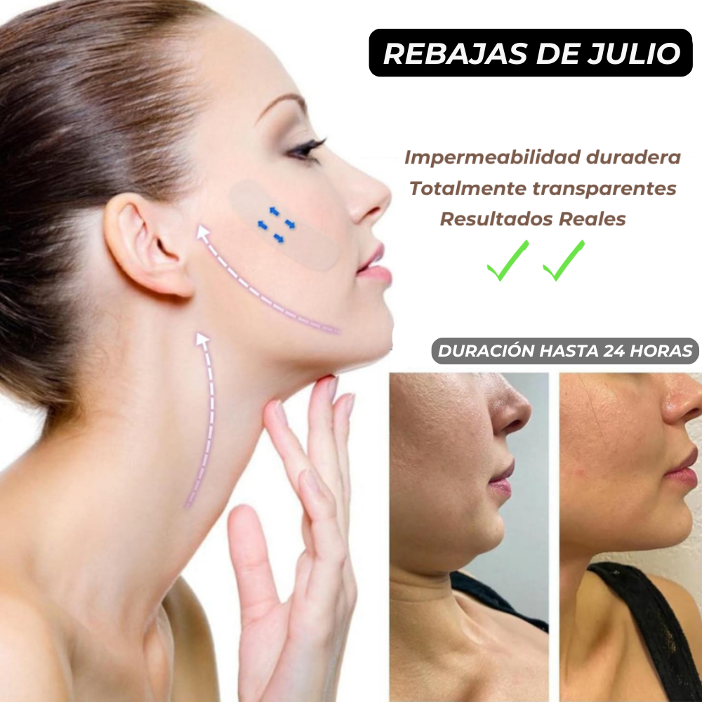 (PACK 100 Unidades) Tiras de Lifting facial efecto Natural "Buena Cara" l BeautySide™