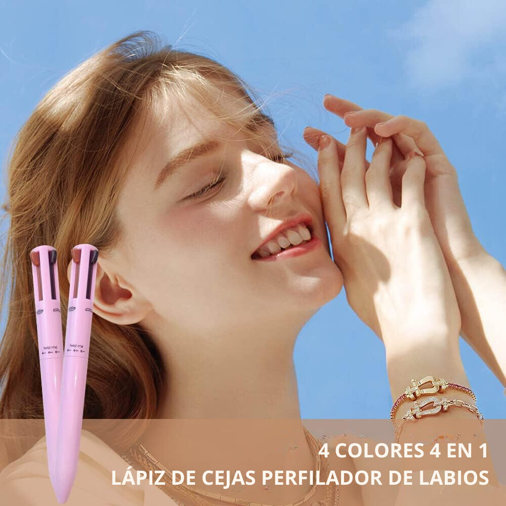 Lápiz de Maquillaje 4 en 1 Efecto "Buena cara" l BeautySlim™ – Novac Tienda