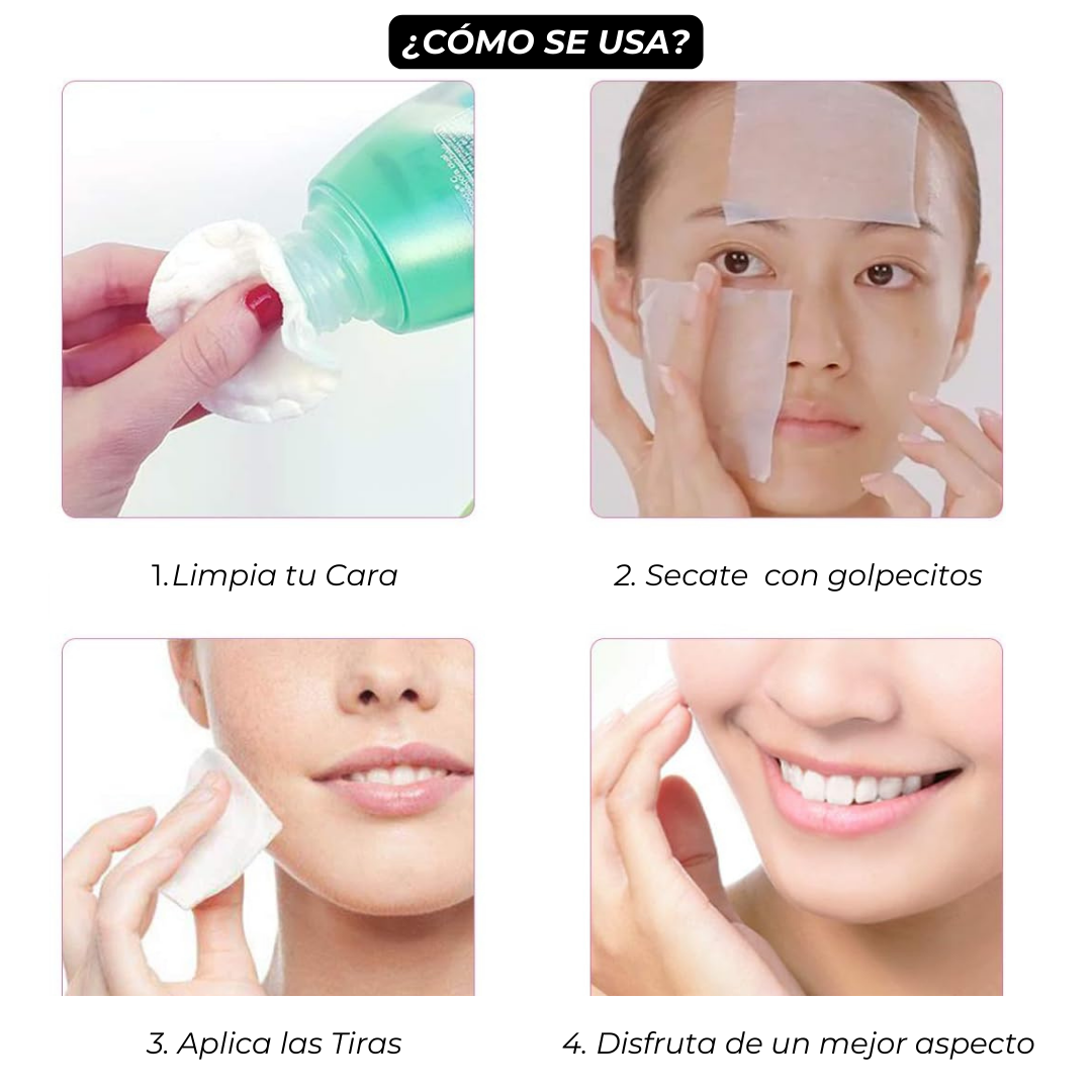 Tiras de Lifting facial efecto Natural "Buena Cara" l BeautySide™